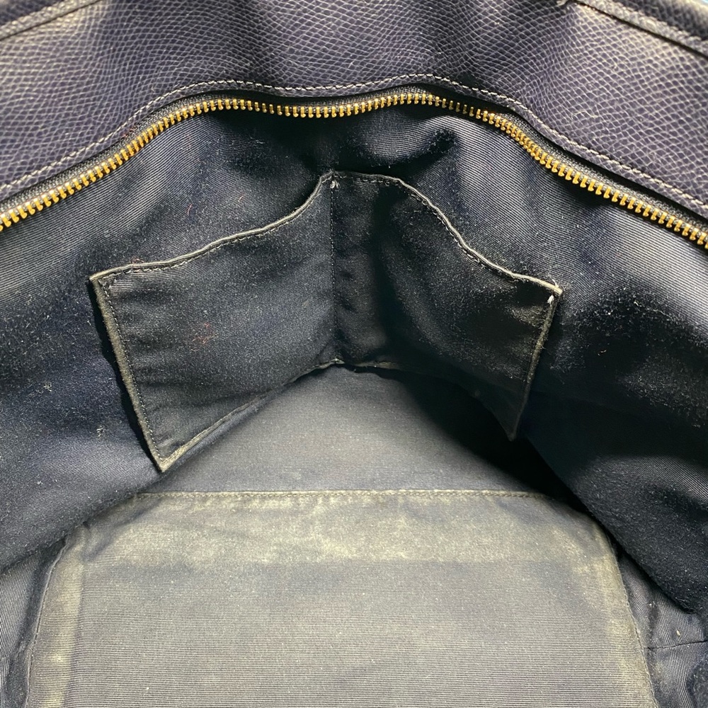 Navy blue coach tote - Picture 5 of 6